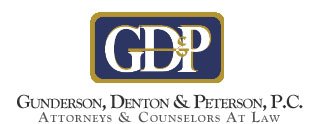 Gunderson Denton & Peterson Logo Sized For Mobile Browsing